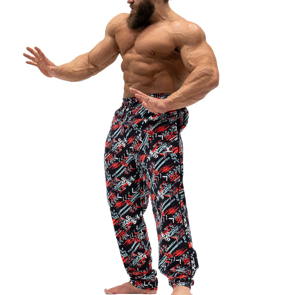 Workout Pajamas One Way Zip Pattern - Quarter Angle View