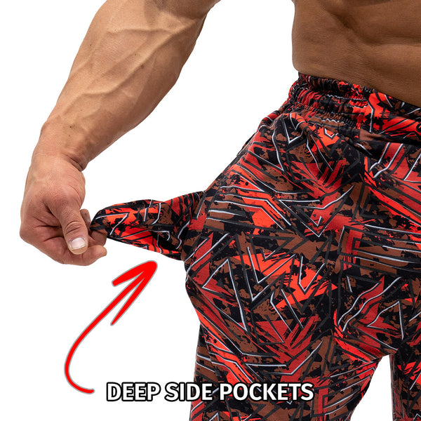 Workout Pajamas Edge Dance Pattern - Deep Side Pockets
