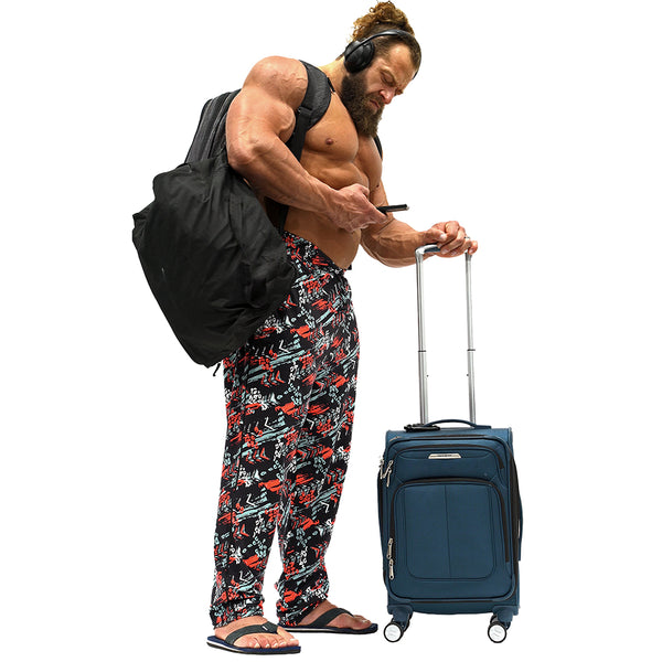 Workout Pajamas One Way Zip Pattern - Casual and Fun modeling 2