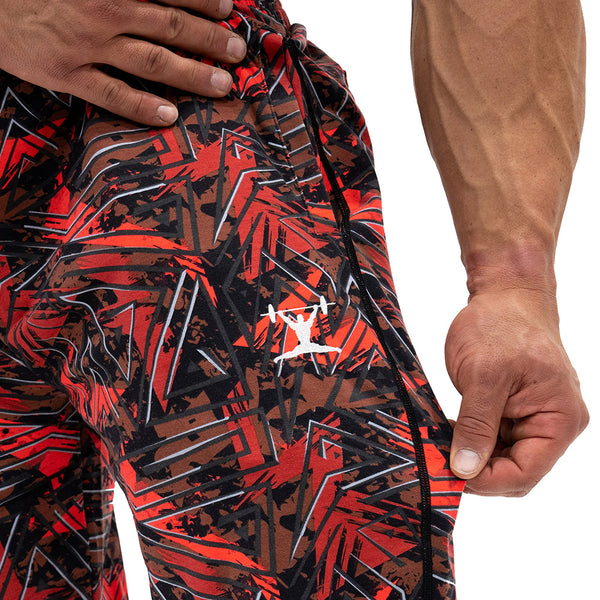 Workout Pajamas - Embroidered Split Man Logo