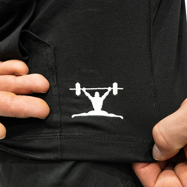 Jujimufu Ultra Hoodie Black Color - Splitman Logo
