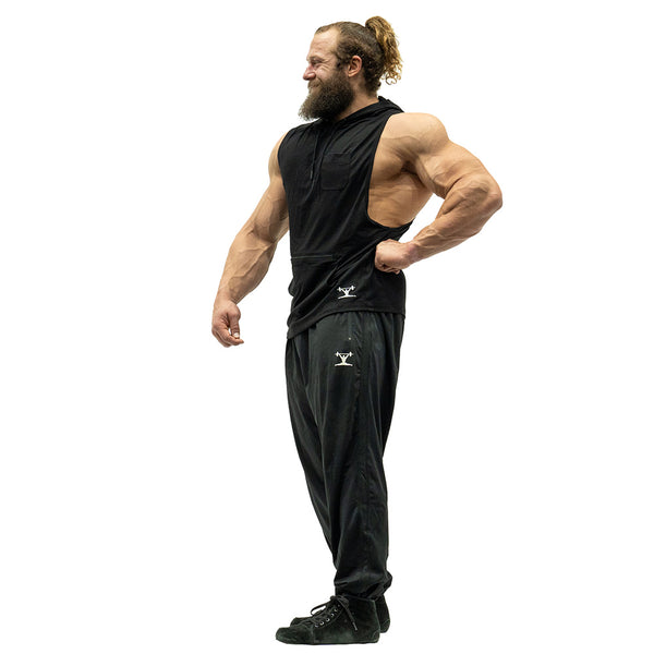 Jujimufu Ultra Hoodie Black Color - Full Body View