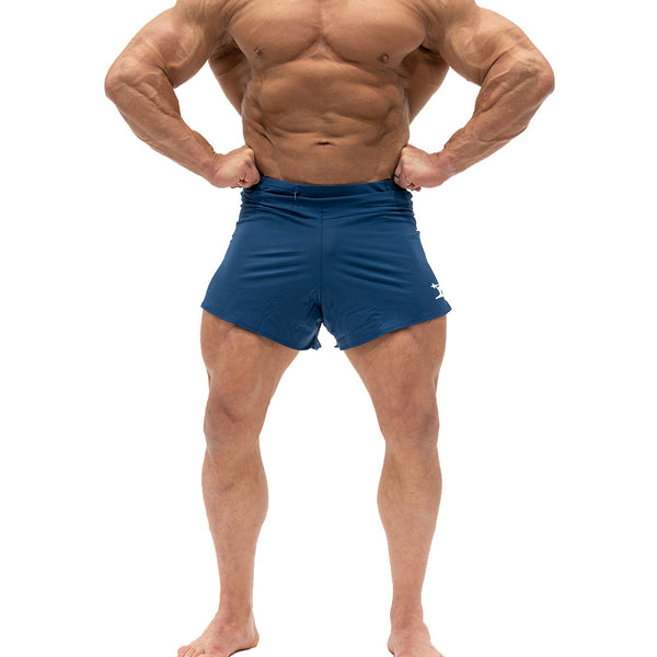 Jujimufu Short Shorts Navy Color - Full Front View