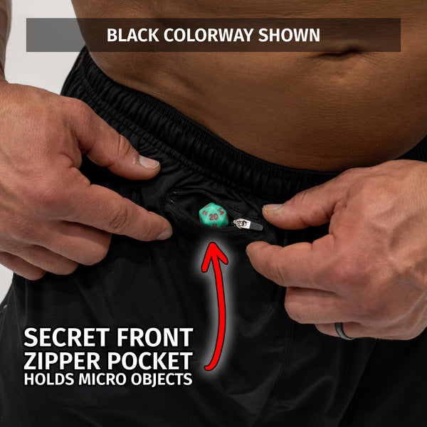 Jujimufu Classic Stretchy Pants Black Color -Secret Front Zipper Pocket