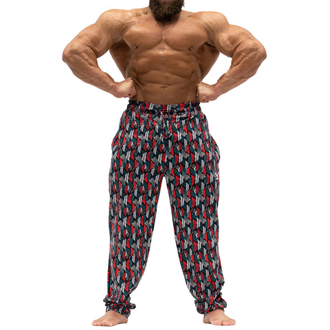 Workout Pajamas Trapperzoid Pattern - Front View