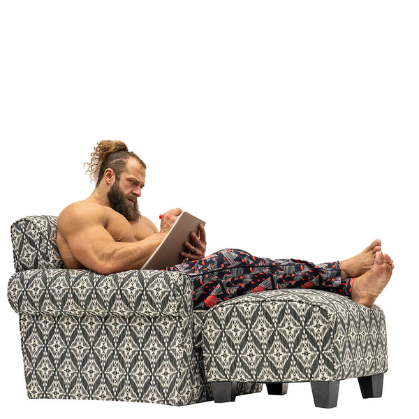Workout Pajamas Cosmic Drops Pattern - Great For Lounging In A Comfy Chair