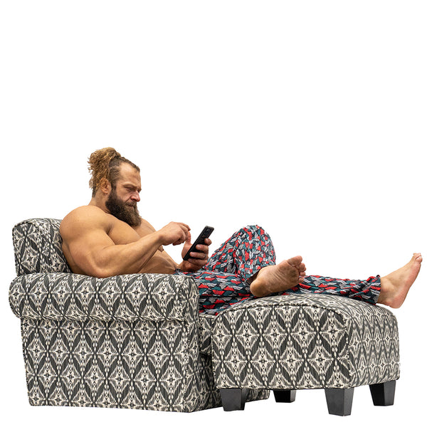 Workout Pajamas Trapperzoid Pattern - Great For Lounging In A Comfy Chair