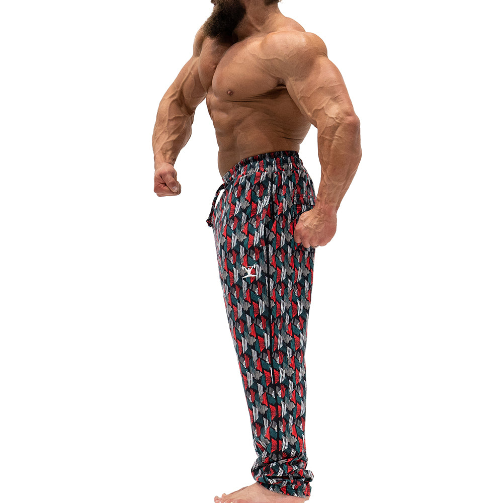 Workout Pajamas Trapperzoid Pattern - Side View