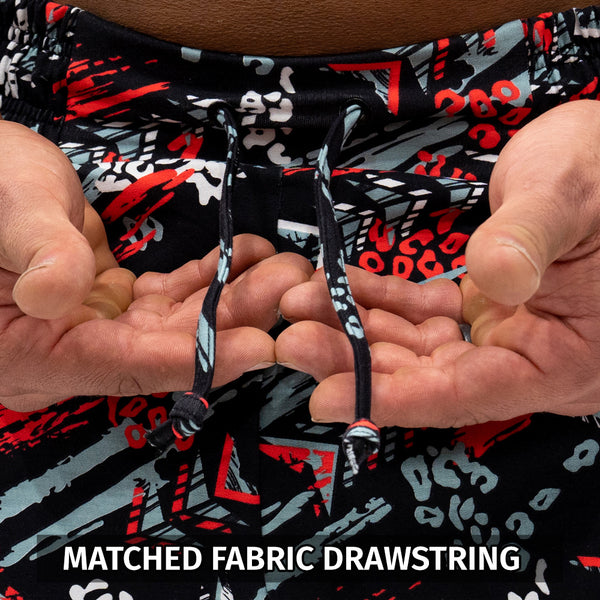 Workout Pajamas One Way Zip Pattern - Matched Fabric Drawstring