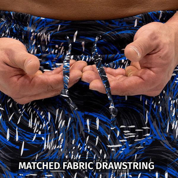 Workout Pajamas Rain Circumstance Pattern - Matched Fabric Drawstring