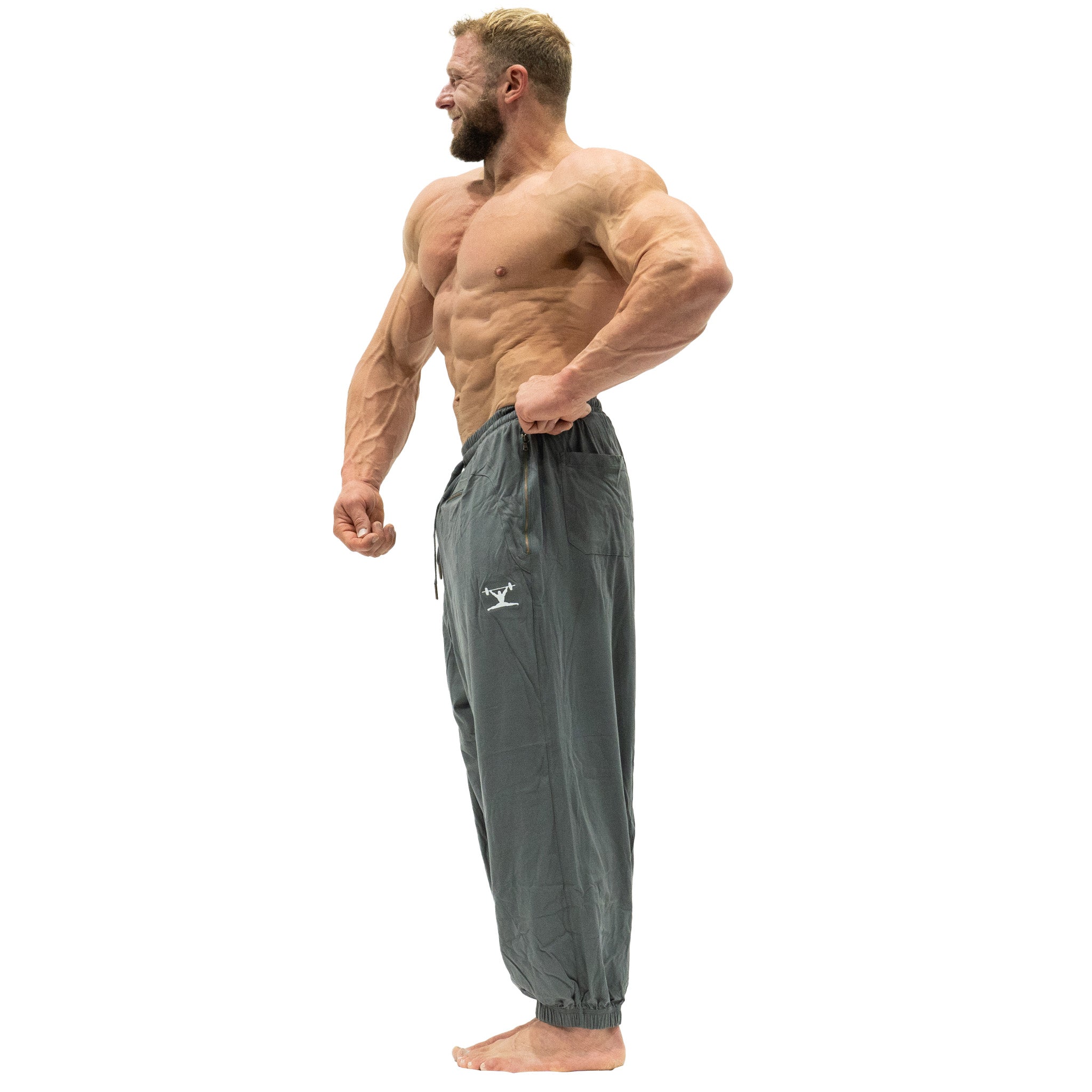 Baggy Movement Pants - Medium Gray – Jujimufu