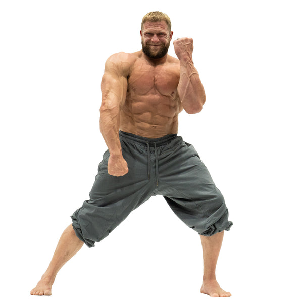 Baggy Movement Pants - Medium Gray