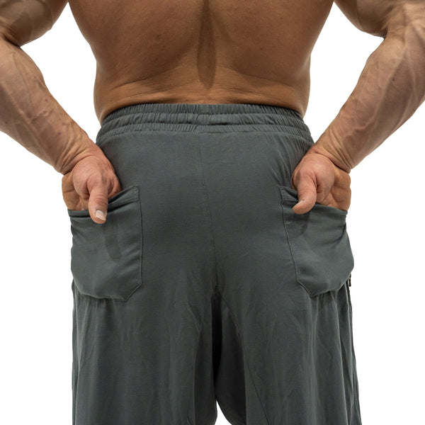 Baggy Movement Pants - Medium Gray