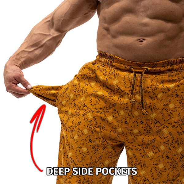 Workout Pajamas Circuit Training Pattern - Deep Side Pockets