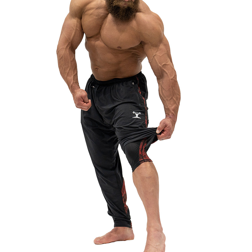 レビューの多い高評価商品特集！ Pants Stretchy Jujimufu (Classic Camo Red w/ Black - Style) パンツ